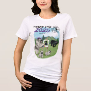 En Tri-matière T-shirt KCA 2025 pour femmes