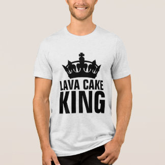 En Tri-matière T-Shirt LAVA CAKE KING