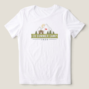 En Tri-matière T-shirt Logo 2026 - Coupe Femme Blanche