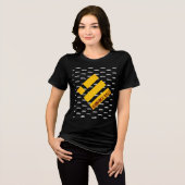En Tri-matière T-shirt LOGO DE MONNAIE DE CRYPTO USD BINANCE (Recto plein)