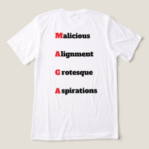 En Tri-matière T-shirt MAGA 5