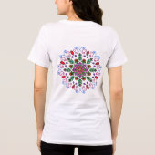 En Tri-matière T-shirt Mandala (Verso)