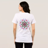 En Tri-matière T-shirt Mandala (Verso intégral)