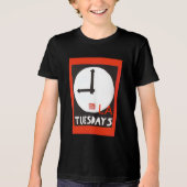 En Tri-matière T-shirt Mardi Enfants LA (Recto)