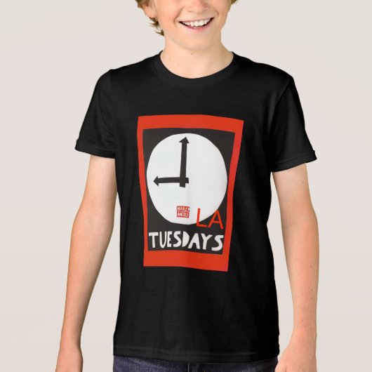 En Tri-matière T-shirt Mardi Enfants LA (Recto)