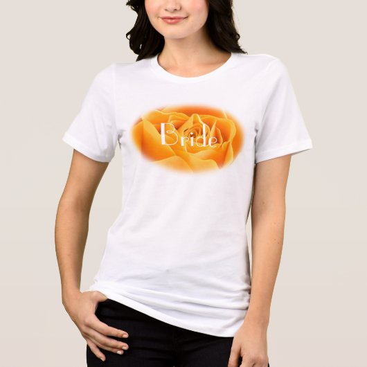 En Tri-matière T-shirt mariée (Recto)