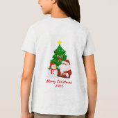 En Tri-matière t-shirt marier chritmas (Verso)