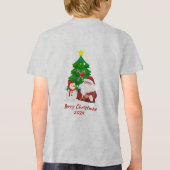 En Tri-matière t-shirt marier chritmas (Verso)