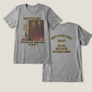 En Tri-matière T-Shirt Marie's Rip Tide Lounge
