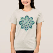 En Tri-matière T-shirt médaillon vert (Recto)
