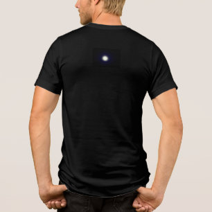 En Tri-matière T-ShirT mens tri mélange de design de lune