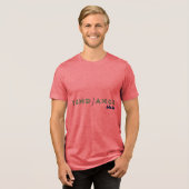 En Tri-matière T-shirt Mode TENDANCE (Recto plein)