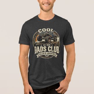 En Tri-matière T-shirt Monstre Camion pour Hommes Club des Papas