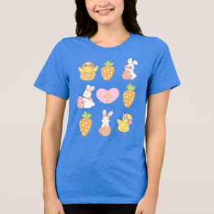 En Tri-matière T-shirt Motif de Pâques