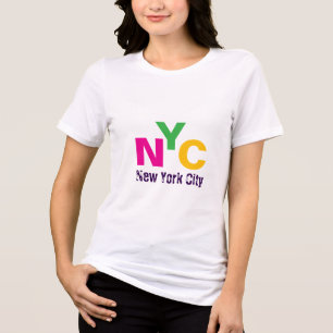 En Tri-matière T-shirt New York