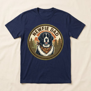 En Tri-matière T-shirt Newfie Dad Cadeau pour papa de chien de