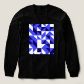 En Tri-matière T-shirt noir (Motif devant)