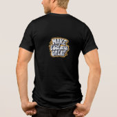 En Tri-matière T-shirt noir (Verso)