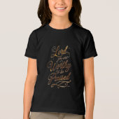En Tri-matière T-shirt noir (Recto)