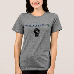 En Tri-matière T-shirt NOLASTRONG Nola Strong New Orleans