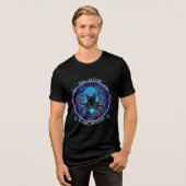 En Tri-matière T-Shirt Null sector global offesive (Recto plein)