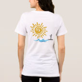 En Tri-matière T-shirt Paddleboard (Verso)