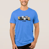 En Tri-matière T-shirt papa chat (Recto)