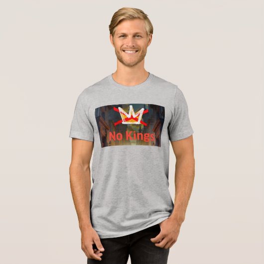 En Tri-matière T-Shirt Pas de rois (Recto plein)