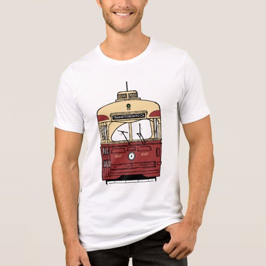 En Tri-matière T-Shirt PCC de Transit Toronto (Recto)