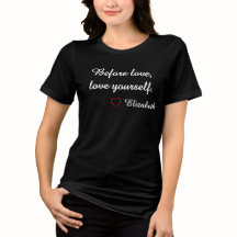 T-shirt personnalisé "Avant l'amour, s'aime toi-mê
