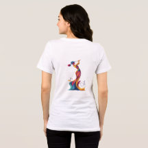 T-shirt personnalisé de golf féminin