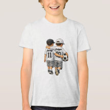 T-shirt personnalisé pour garçons amateurs de foot