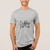 En Tri-matière T-shirt personne café (Recto)