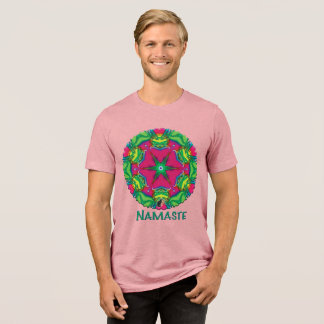 En Tri-matière T-shirt Petals Namaste Kaleidoscope