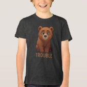 En Tri-matière T-Shirt "Petit Paw "Difficultés"" (Recto)