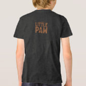 En Tri-matière T-Shirt "Petit Paw "Difficultés"" (Verso)