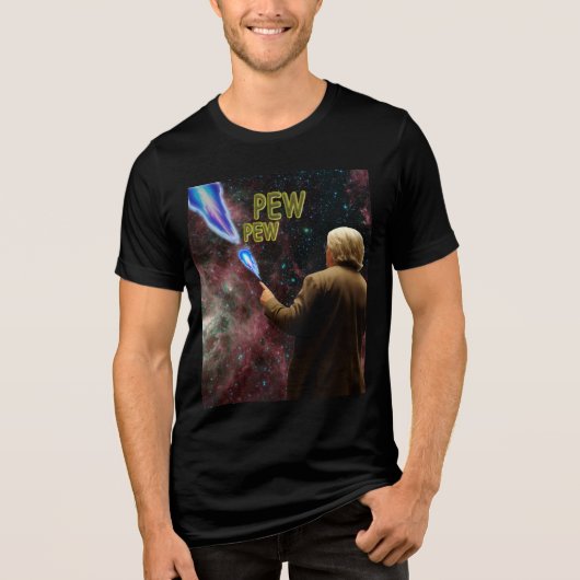 En Tri-matière T-shirt Pew Pew (Recto)
