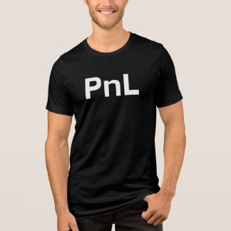 En Tri-matière T-shirt Pnl, texte