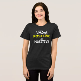 En Tri-matière T-shirt positif inspirant