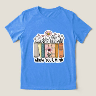 En Tri-matière T-shirt pour amateur de livres, Vêtement de livre