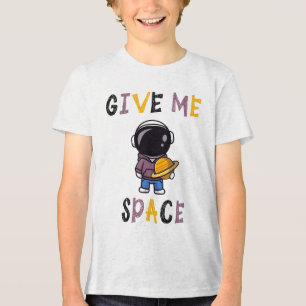 En Tri-matière T-shirt pour enfants d'astronaute mignons – Donnez