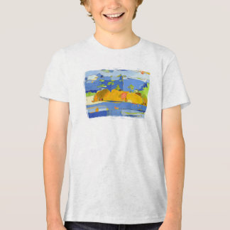En Tri-matière T-shirt pour enfants de Beach Haven Freeman Island