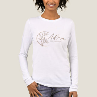 En Tri-matière T-Shirt pour femmes avec logo floral de Adora Flow