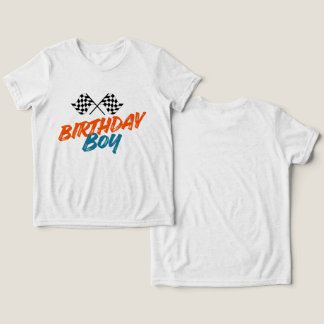 En Tri-matière T-shirt pour garçon d'anniversaire
