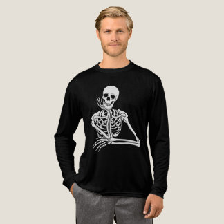 En Tri-matière T-shirt pour hommes Haunting Vibes Halloween