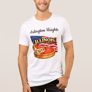 En Tri-matière T-shirt pour hommes Illinois Bella+Canvas
