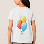 En Tri-matière t-shirt pour la fête (Verso)