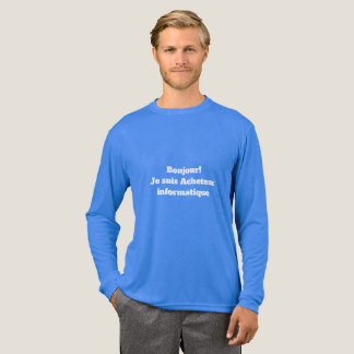 En Tri-matière T-Shirt pour l'Acheteur informatique