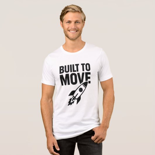 En Tri-matière T-shirt pour le déplacement (Recto plein)
