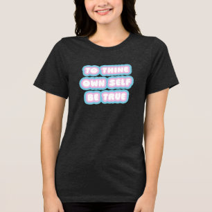 En Tri-matière T-Shirt pour les couleurs auto-trans